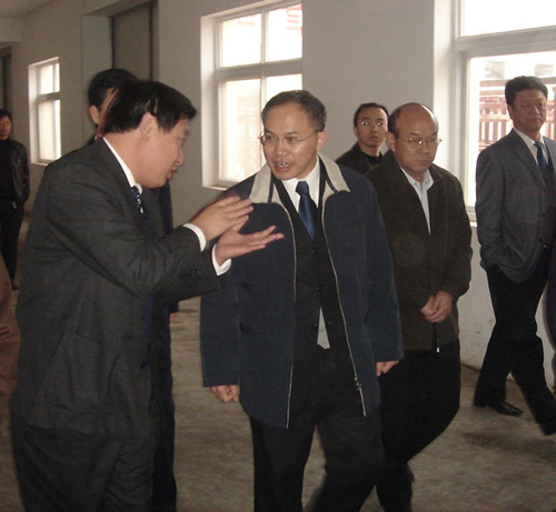 2006年，河北出入境檢驗檢疫局程方局長來我公司視察